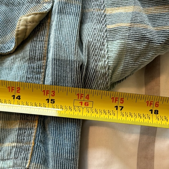 PRANA Finnegan light corduroy plaid flannel - Picture 12 of 15